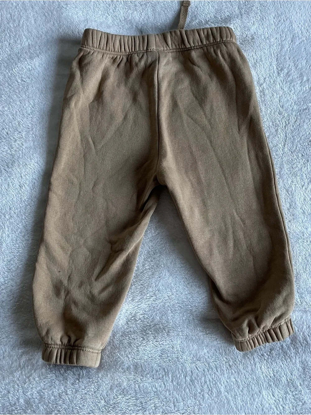 GAP 18 24 Month Baby Toddler Brown Tan Drawstring Jogger Pants